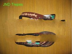Wooden Clogs Of Natural Handpainting Batik