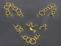 Brass necklace