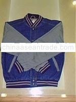 Denim Baseball Jacket