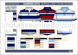 knitted polo t/shirt