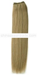 color weft hair