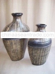 Set of 2 Bottle Vase