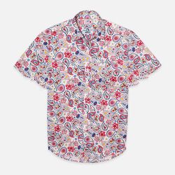 LOT of 4 Wholesale, Paisley Pattern Shirt, New Fashion Style 2014