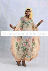 Painting kaftan and blouse