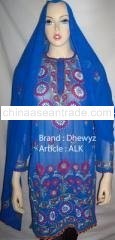 DHEWYZ SARI INDIA ALK dress