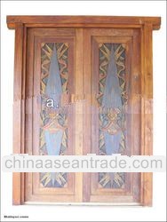 Balinese wood carved door / Bali wood carving doors