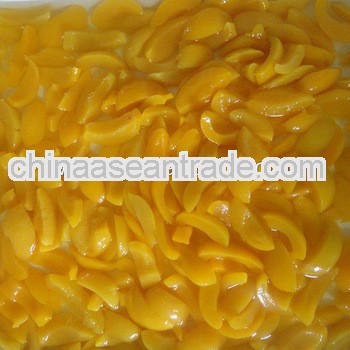 yellow peach slices for Japan market