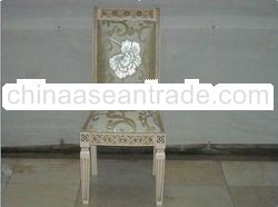 High Quality DAVINCY Mahomany Solid Wood Dining Chair