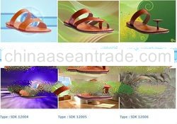 flat leather sandals