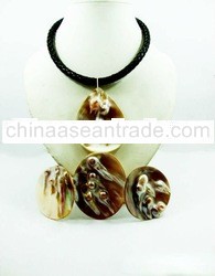 Silver Bali Blister Pendant Asst Adjustable Choker