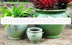 AATZ Large Outdoor Ceramic pot - Ceramic Outdoor planter