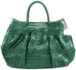 bag, leather goods & material snake leather