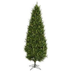 10' PRE-LIT CEDAR FIR CHRISTMAS TREE - CLEAR LIGHTS