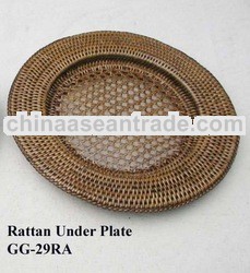 Rattan Under Plate
