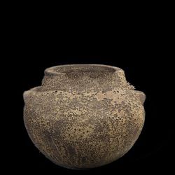 AQS sanblast antique planter- sanblast outdoor pot