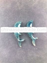 Dolphin Ceramics Beads