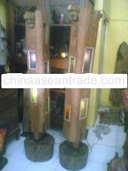 Kandang Lamp with color glass