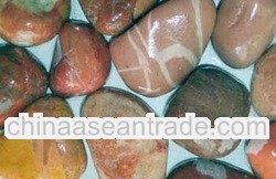 Beautiful Indonesia Bali Mixed Natural Red Pebble Stone