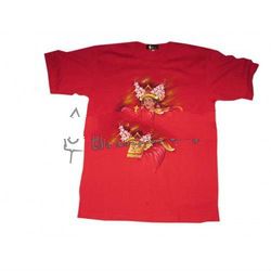 Hand Painted T-Shirt Legong Bali