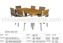 Teak Stainless Steel Furniture
