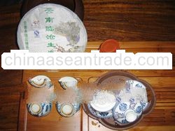 PUER raw tea cake