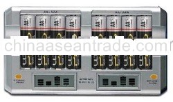 Ultra 8 Cell Rapid AA/AAA Battery Charger w/2 LCD Screens & 4 2500mAh AA Rechargeable Batteries 