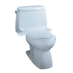 Kohler Toilet Santa Rosa K-3323-6 Skylight Compact Elongated Toilet with Toilet