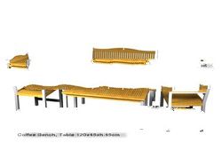 Teak Stainless Steel Furniture