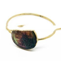 Brass bangle bjb.029