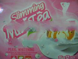 Slimming Milk Tea w/ Pearl Whitening