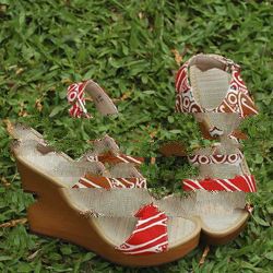 Wedges Batik #4