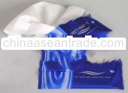 Single Wet Tissue - Airlaid Wet Wipe