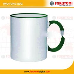  11oz Rim handle-Color Sublimation Mugs-Green