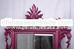 Finished Color - Girly Mirror with Magenta Color