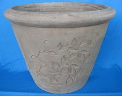 Antique Terracotta Ceramic Planters - Brown Terracotta pot