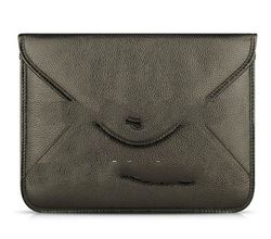 Beyza Black Executive II Leather Slim Case for tablet pc