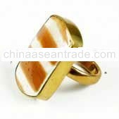 brass ring shell
