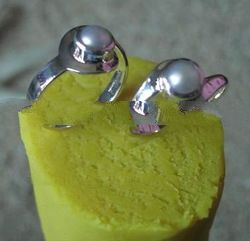 RFMN0009 - Sterling Silver Ring with Fresh Water Pearl