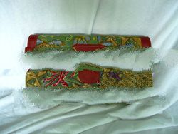 Batik Fabric combination leather cow