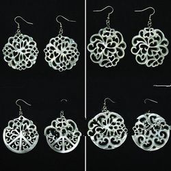 earring with best carving art crafts
