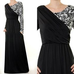 Long Muslim Fashion Maxi dress