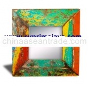 BOAT WOOD FURNITURE MIRROR BWM01