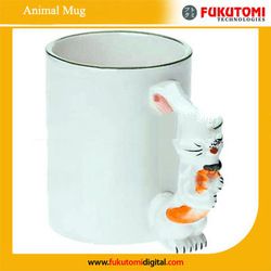 Sublimation animal mugs,sublimation 11oz animal mugs,heat transfer animal mugs,sublimation mug.