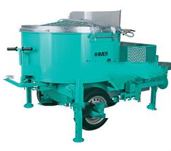 Imer Mortarman 750 Mini Batch Plants Vertical Shaft Mortar, Precast and Specialty Product Mixers
