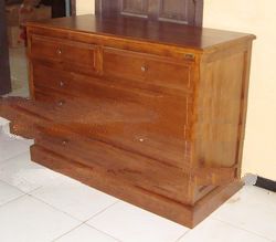 Teak Indoor Furniture Teak Minimalist Chest of Drawers Teak Wood Cabinet Bed Room Furniture Teak Min