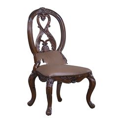 Mahogany Xinji Carved Dining Chair