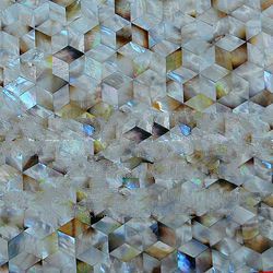 shell tiles from bali black pearl mixed