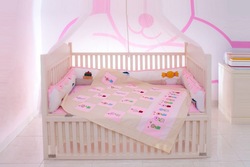 Babies Applique Patchwork Blanket