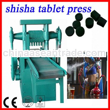zhengzhou high Efficiency shisha tablet briquette machine/Shisha charcoal briquette press/Coal makin