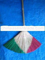Broom from Buri palm stem